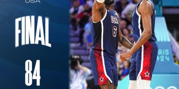 鲸鱼直播入口-亮相巴黎大秀肌肉！美国男篮三节摧毁世界亚军